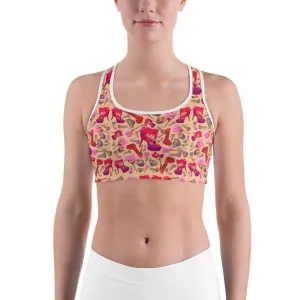 Sports bra 'Flowers mix shoes'