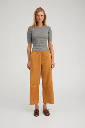 SPRWMN CROPPED BAGGY PANTS