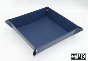 Square Clip-Up Dice Tray - Blue