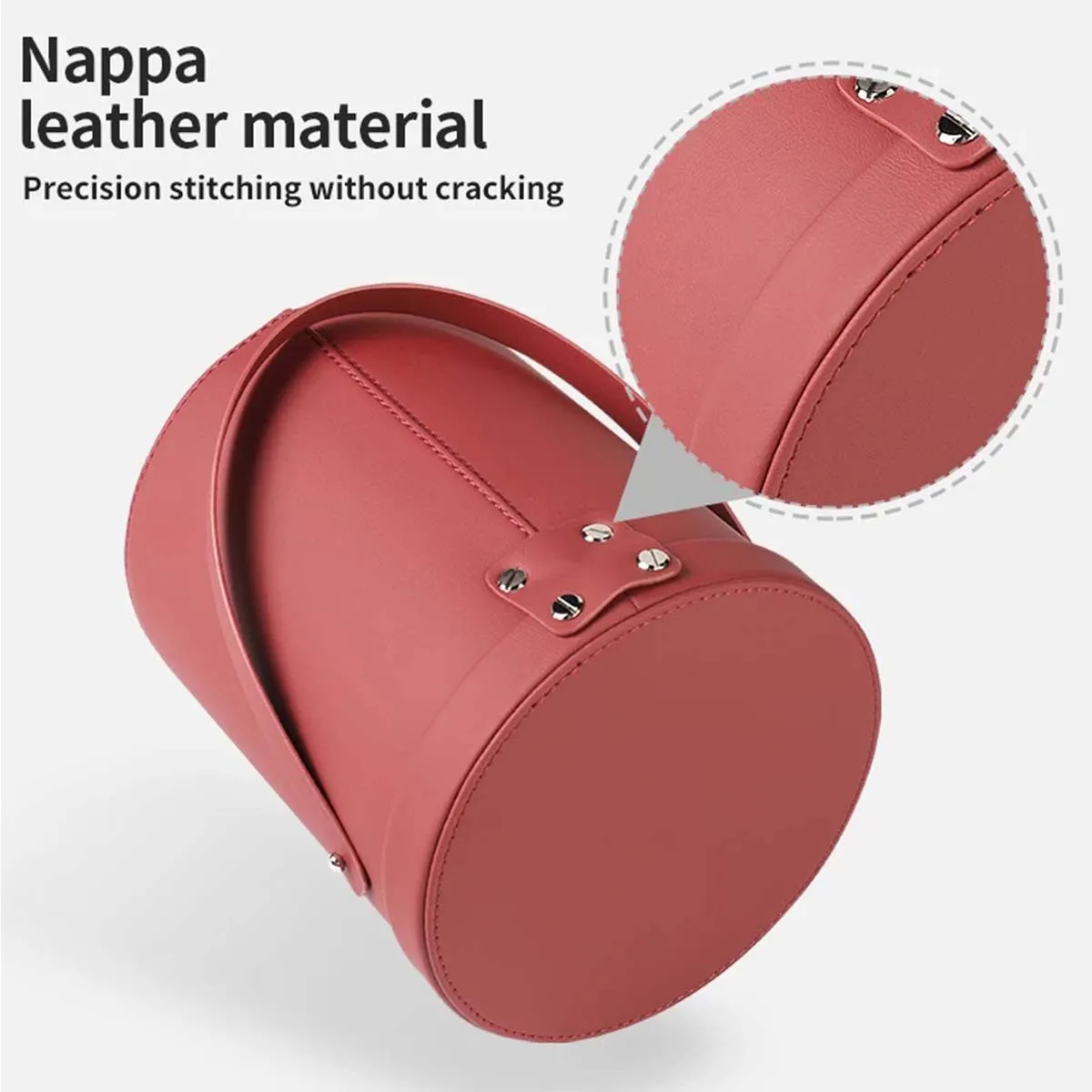 Storage Box Trash Can, Custom Logo For Your Cars, Portable Collapsible Car Trash Can, Leather Waterproof Small Mini Car Garbage Can Waste Basket, Car Accessories PF15989