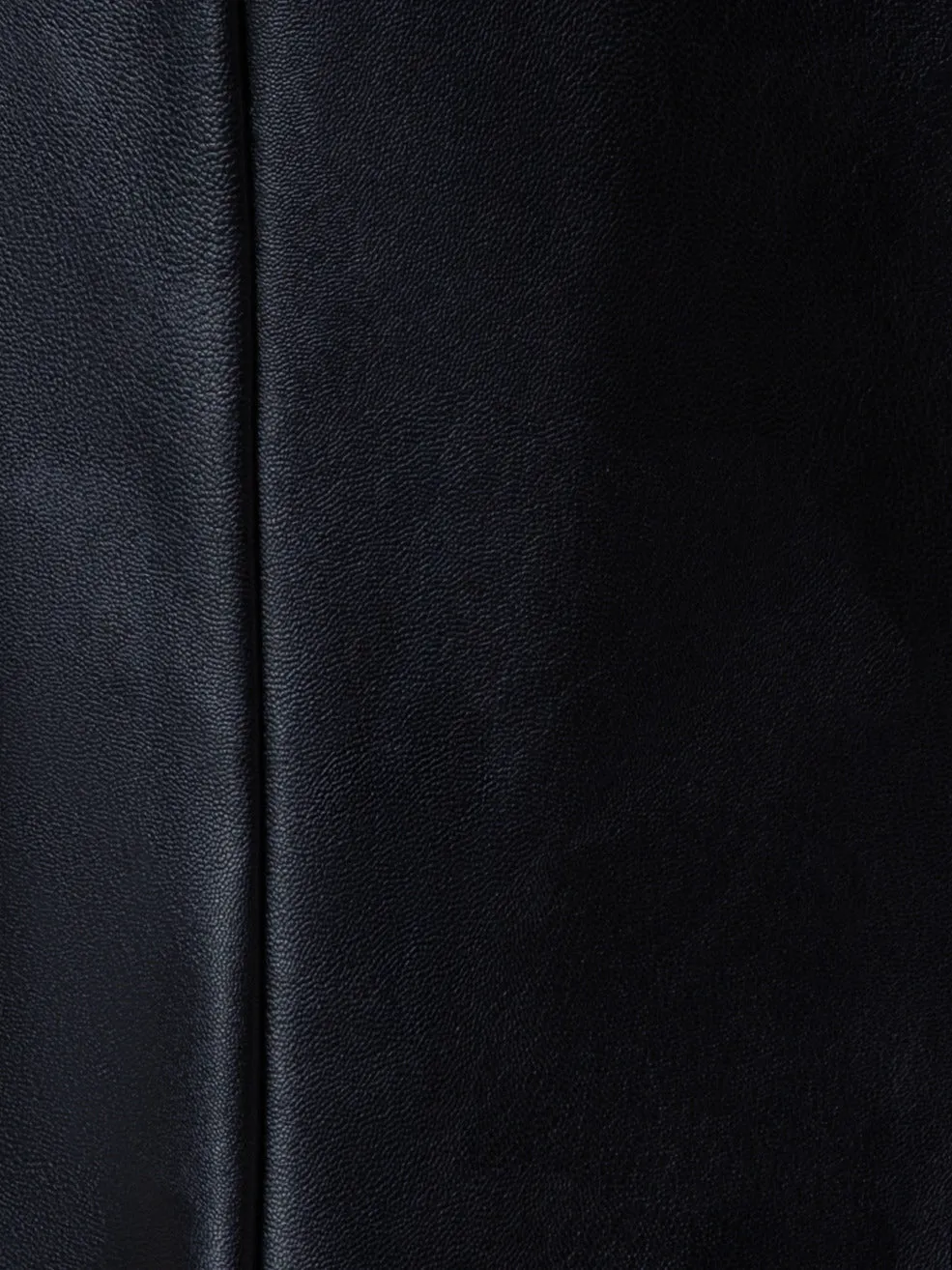 Straight Faux Leather Pants