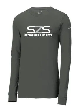 Strike Zone Sports Nike Dri fit cotton/poly Long Sleeve Tee