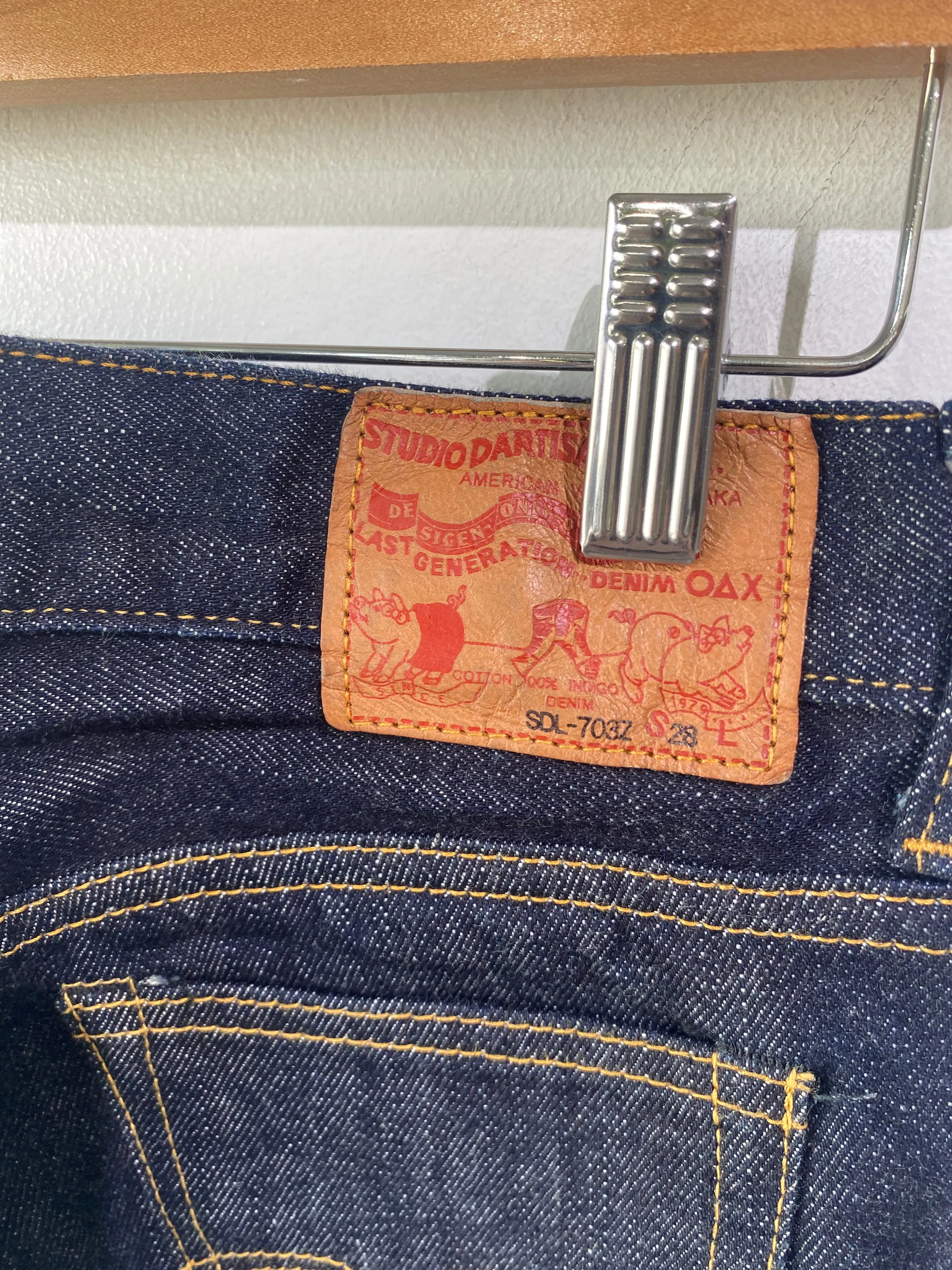 Studio Dartisan Dark Blue Selvedge Jeans
