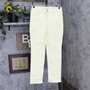 Style & Co Womens Tummy-Control Straight-Leg Fashion Jeans 54719FR819 Yellow 8