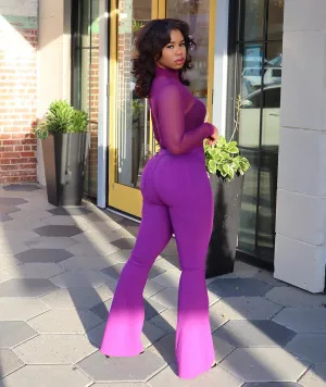 Super-Stretchy Flares (PURPLE)