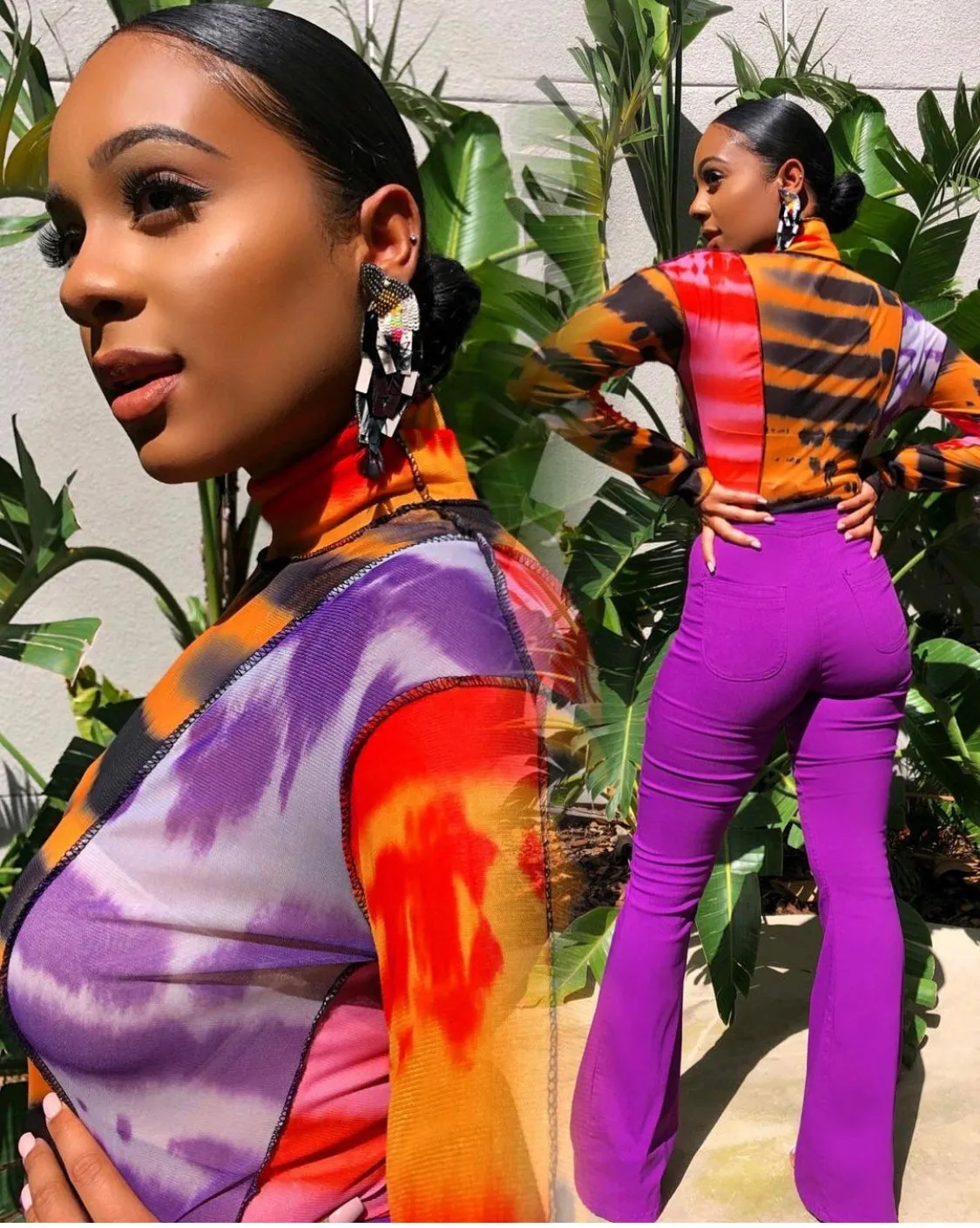 Super-Stretchy Flares (PURPLE)