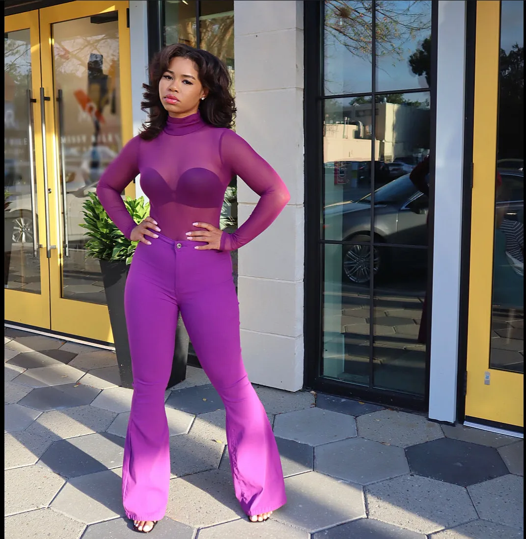 Super-Stretchy Flares (PURPLE)