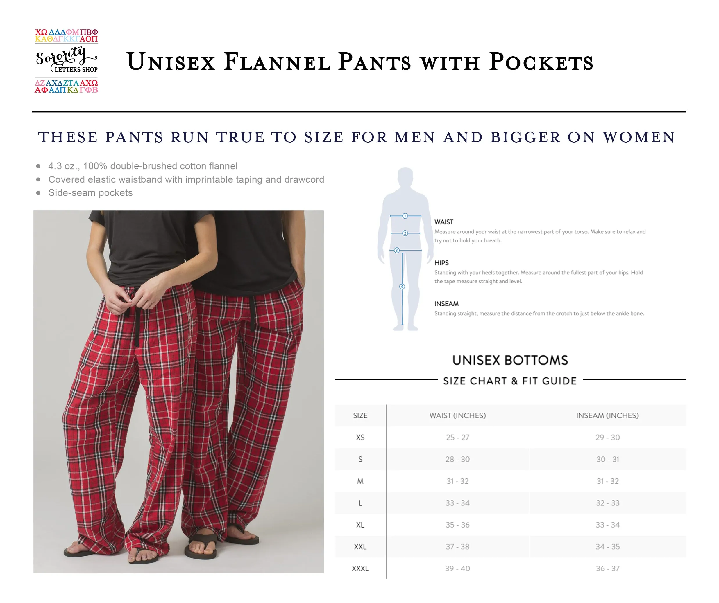 Tau Kappa Epsilon Flannel Pants