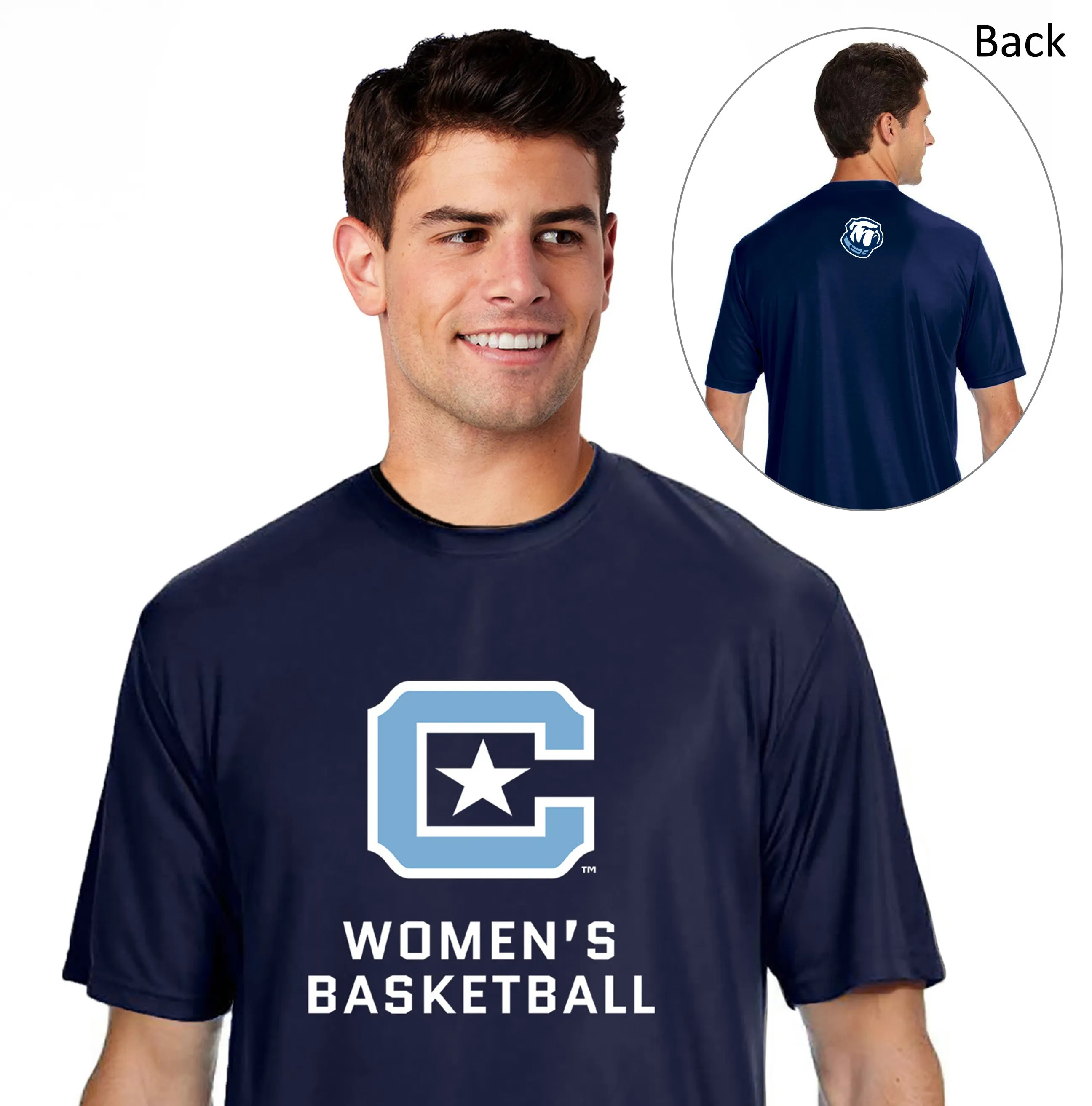 The Citadel, Club Sports - Women's Basketball,   Performance T-Shirt