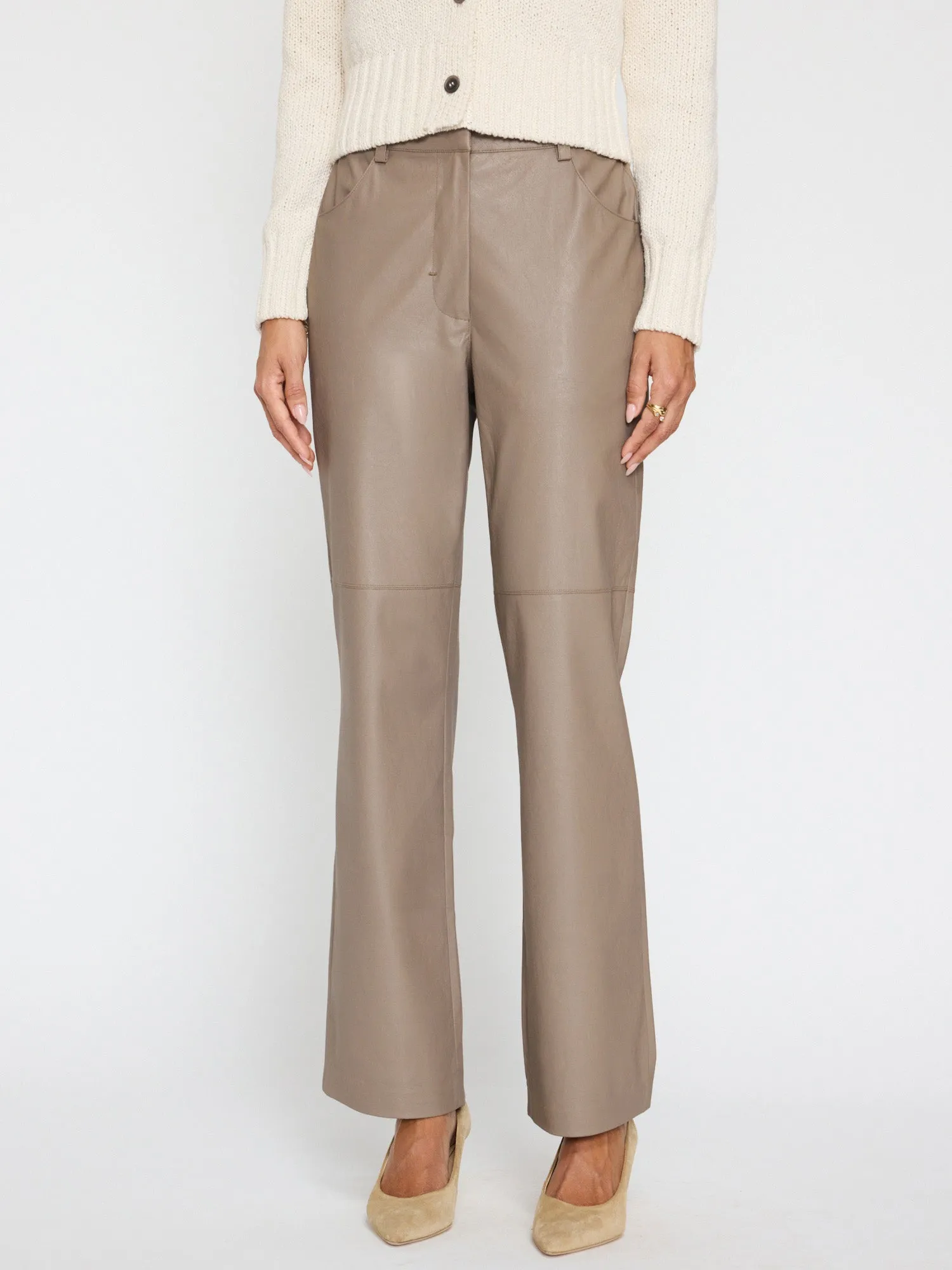 The Lara Vegan Leather Pant