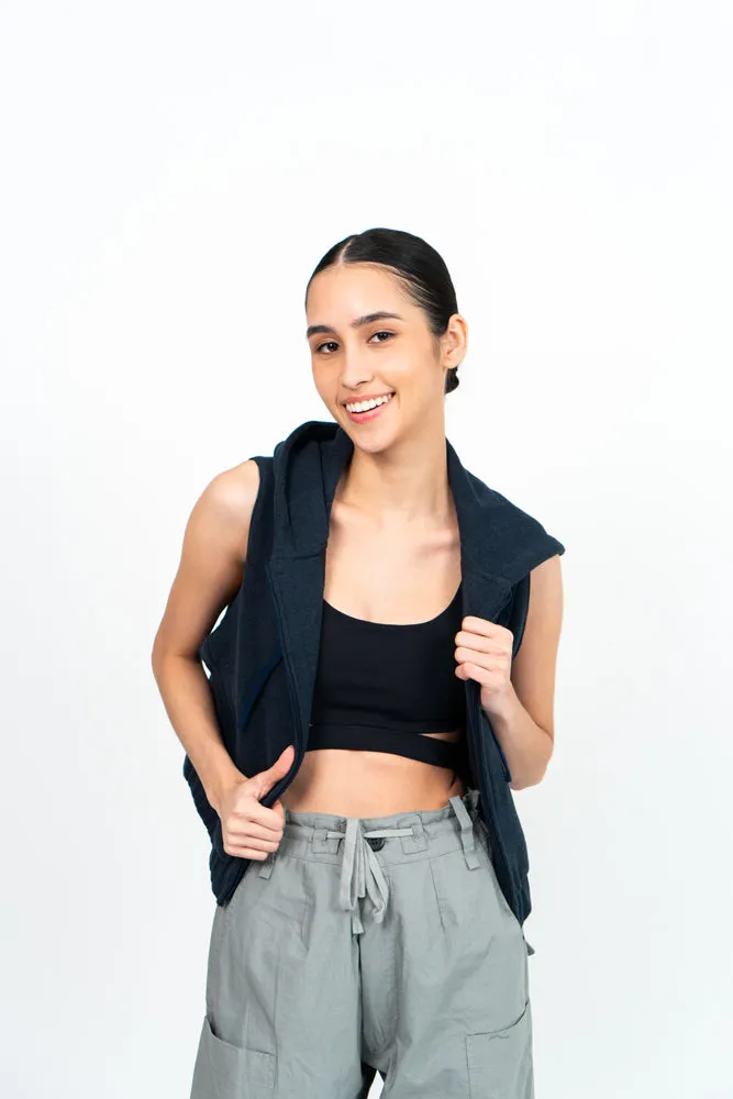 The Luxe Vest French Terry