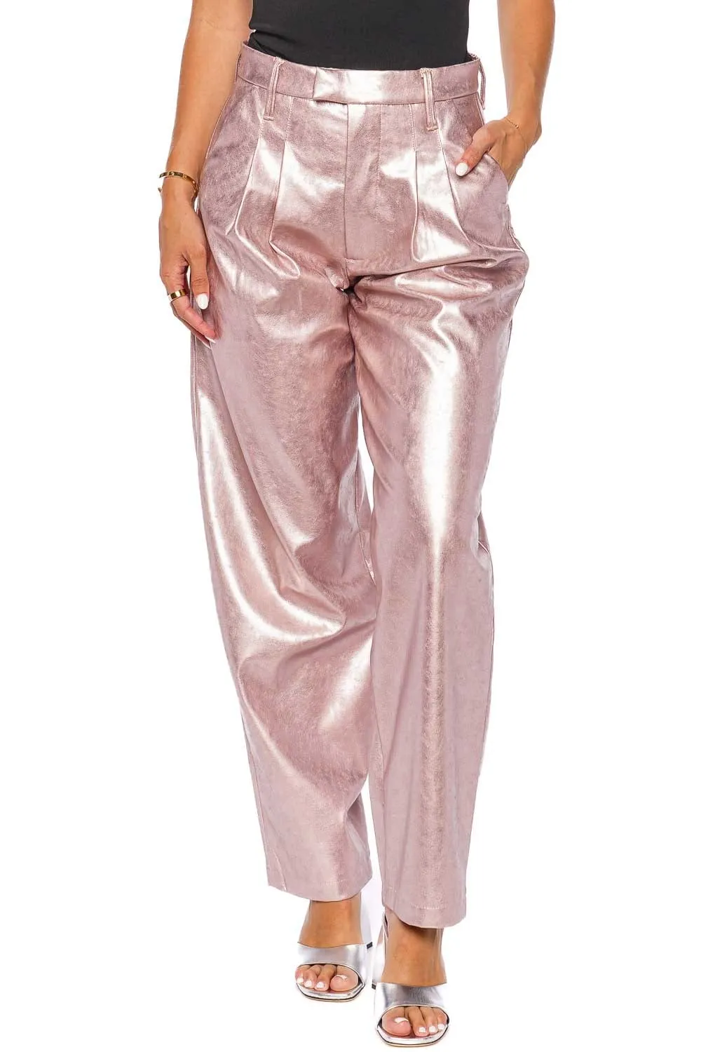 The Pinky Swear Pleated Starlet Prep Skimp Pant