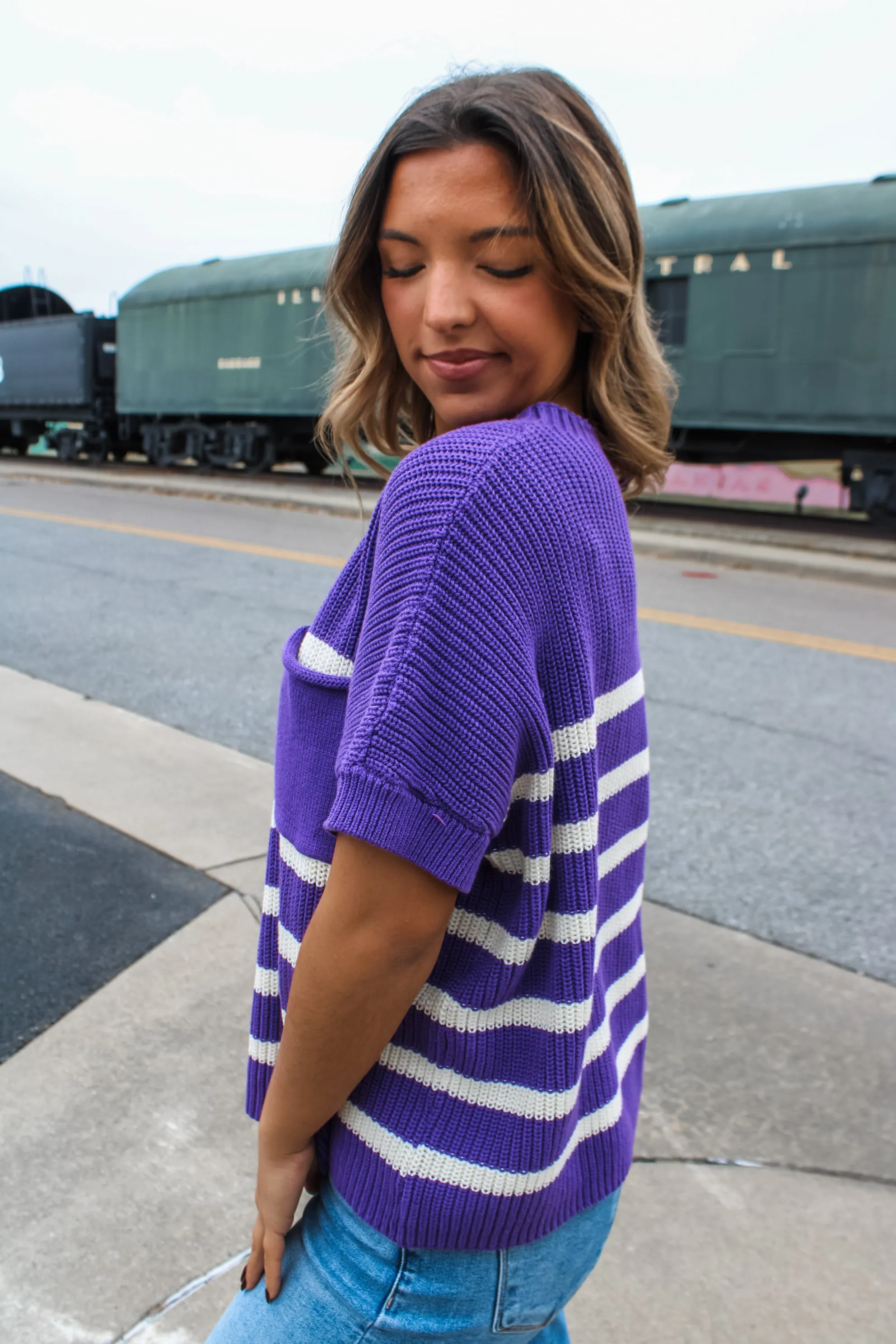 The Starting Line • Purple Stripe