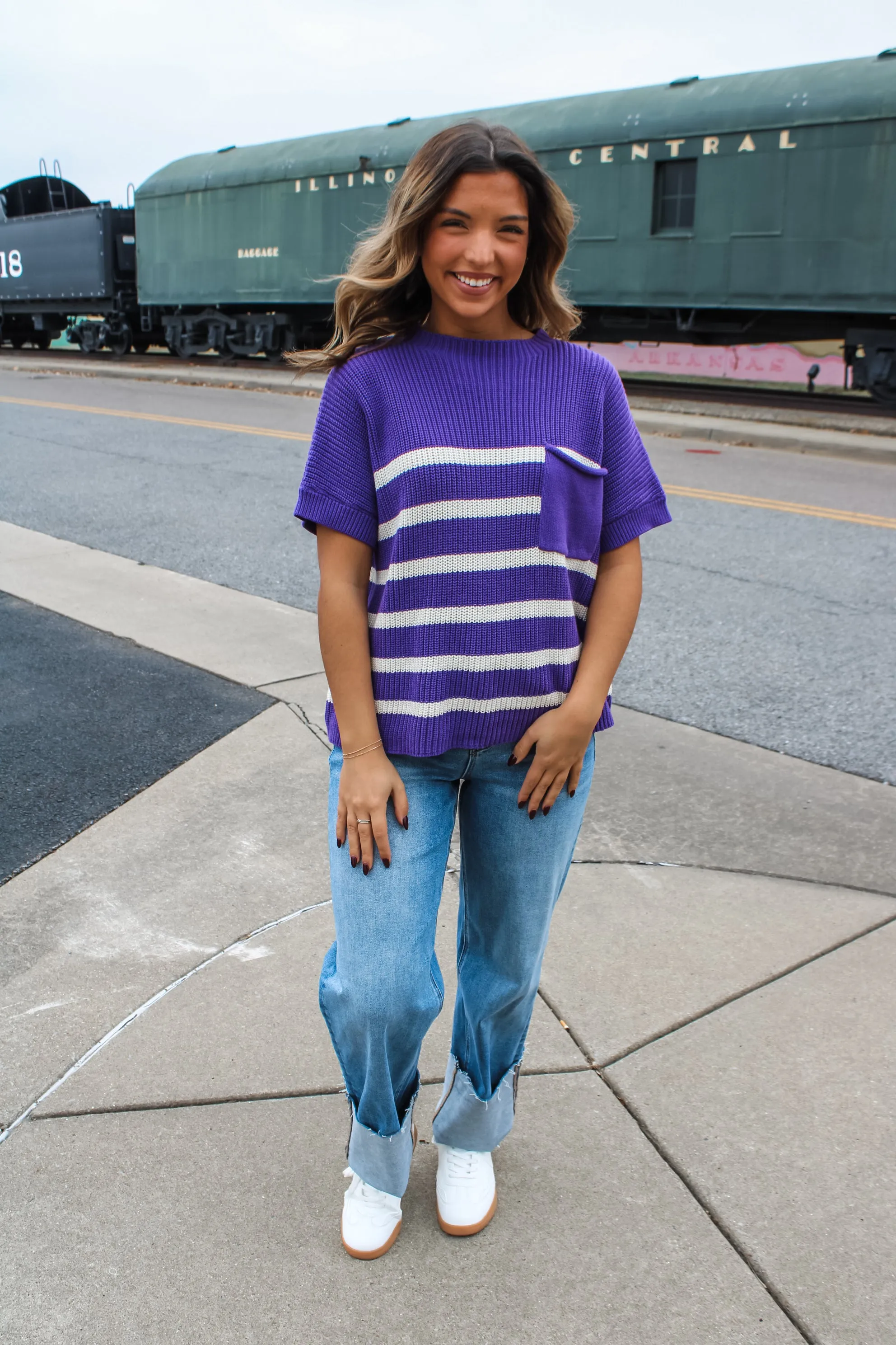 The Starting Line • Purple Stripe