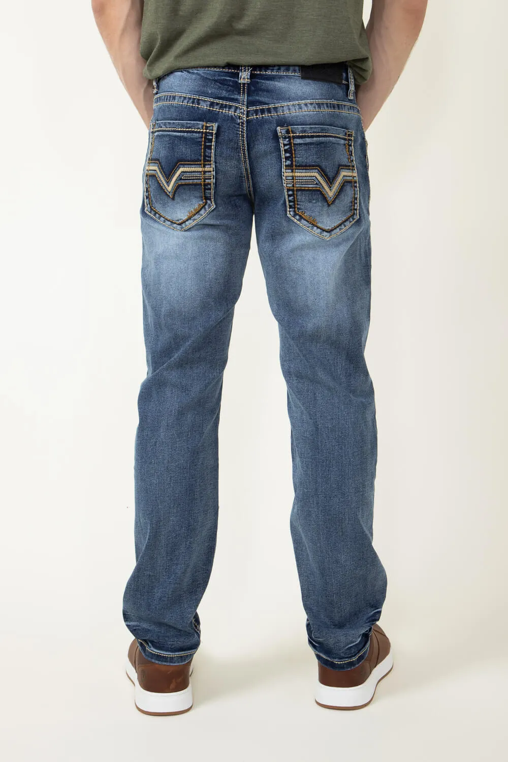 True Luck Fran Straight Jeans for Men | TL21092907