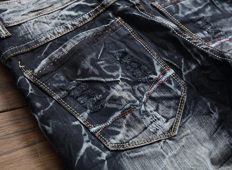 West Louis™ Vintage Hip Hop Jeans