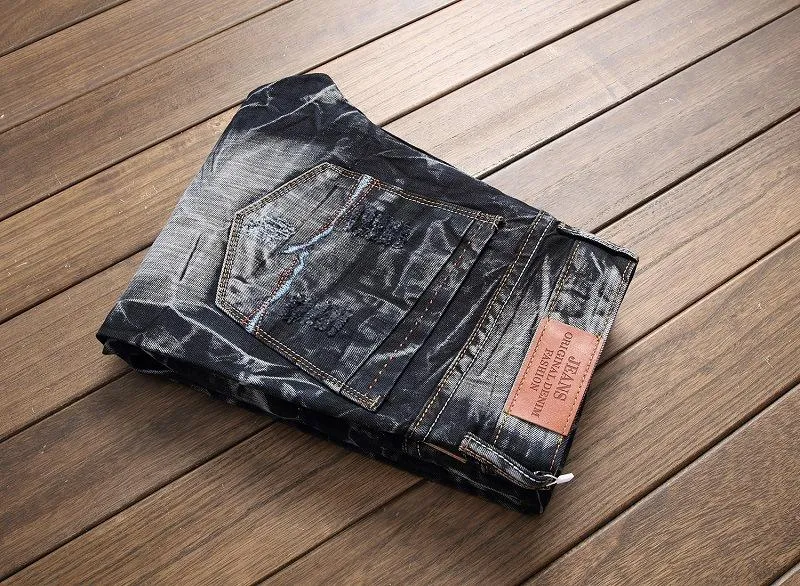 West Louis™ Vintage Hip Hop Jeans