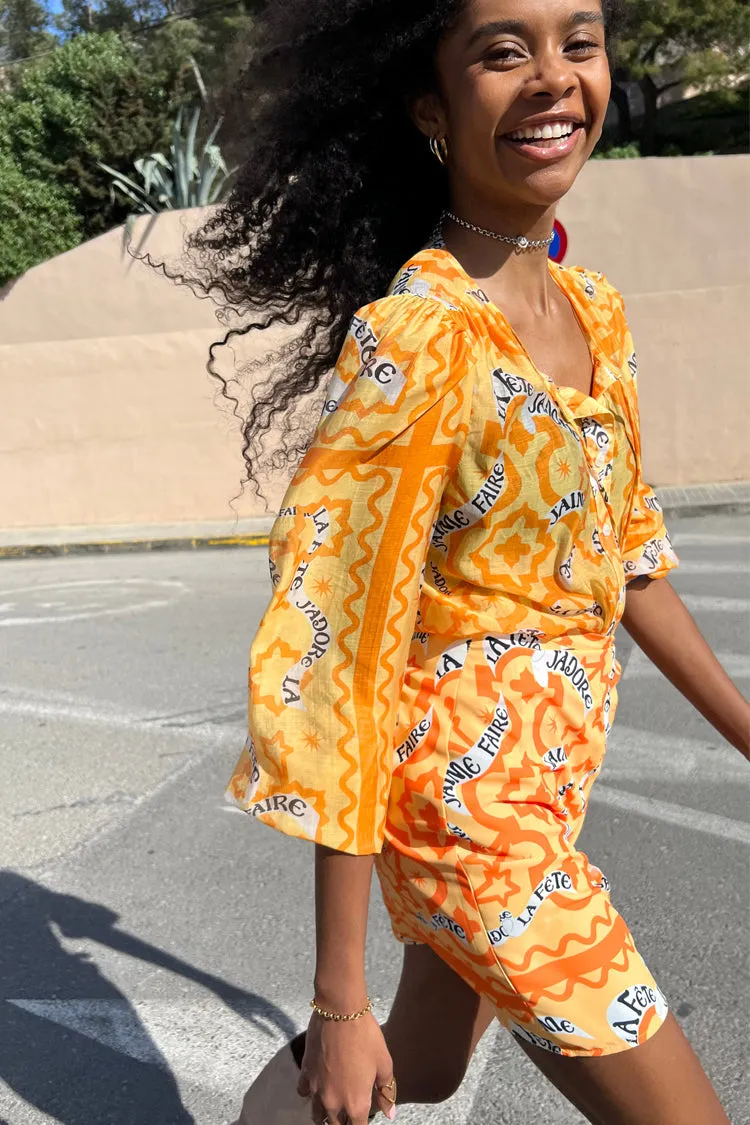 Yellow J'adore Shirt