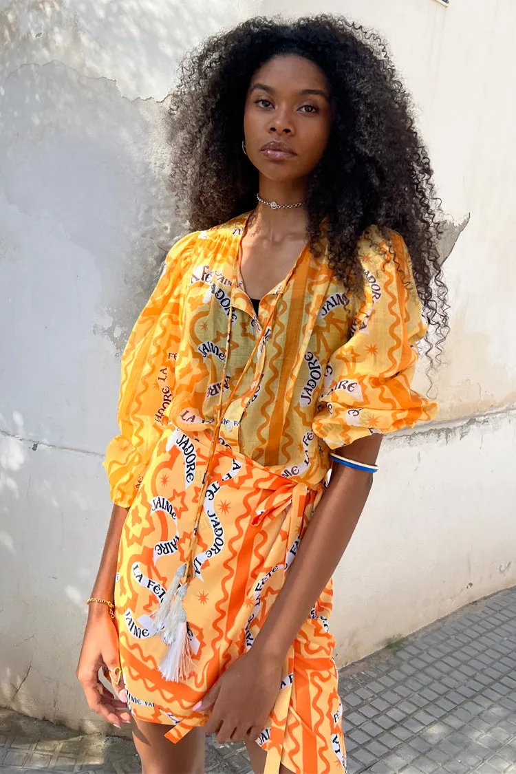 Yellow J'adore Shirt