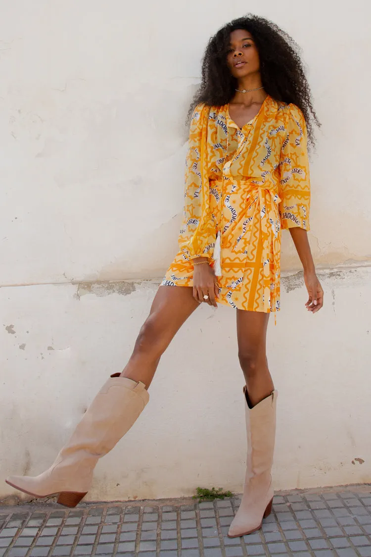 Yellow J'adore Shirt