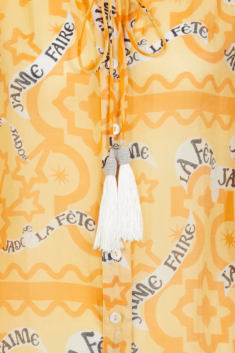 Yellow J'adore Shirt