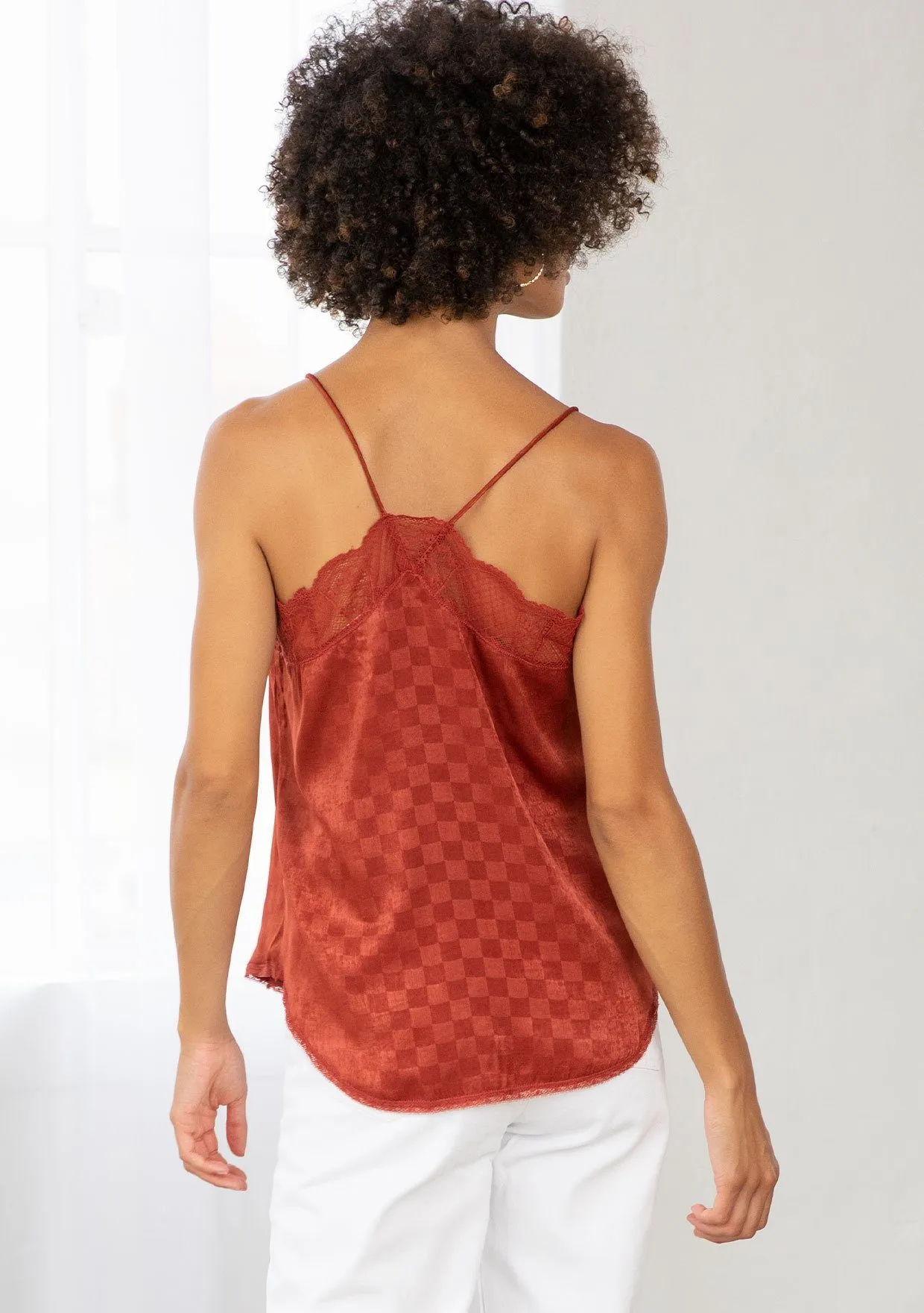 Zizou Checkered Cami